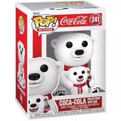 Funko Pop! Coca-Cola: Polar Bear with Cub #241 (Minor Box Damage)