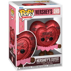 Funko Pop! Hershey's: Strawberry Creme Heart #245 (Light Shelf Wear)