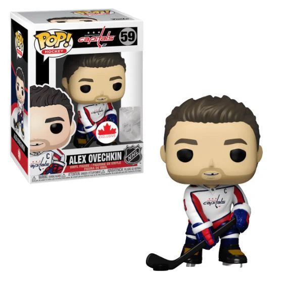 Funko Pop! Washington Capitals: Alex Ovechkin (Canada Exclusive) #59