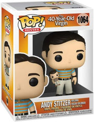 Funko Pop! Andy Spitzer Holding Oscar Goldman #1064
