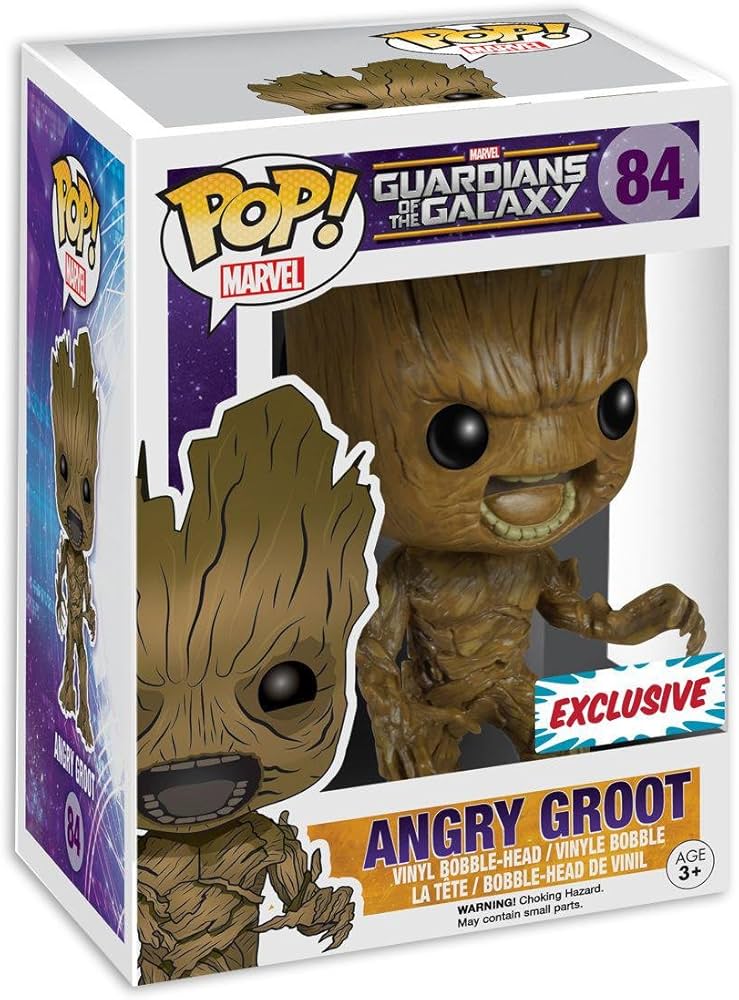 Funko Pop! Guardians of the Galaxy: Angry Groot (Exclusive) #84