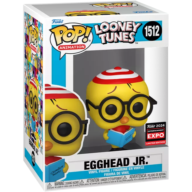 Funko Pop! Looney Tunes: Egghead Jr. (2024 Entertainment Expo) #1512