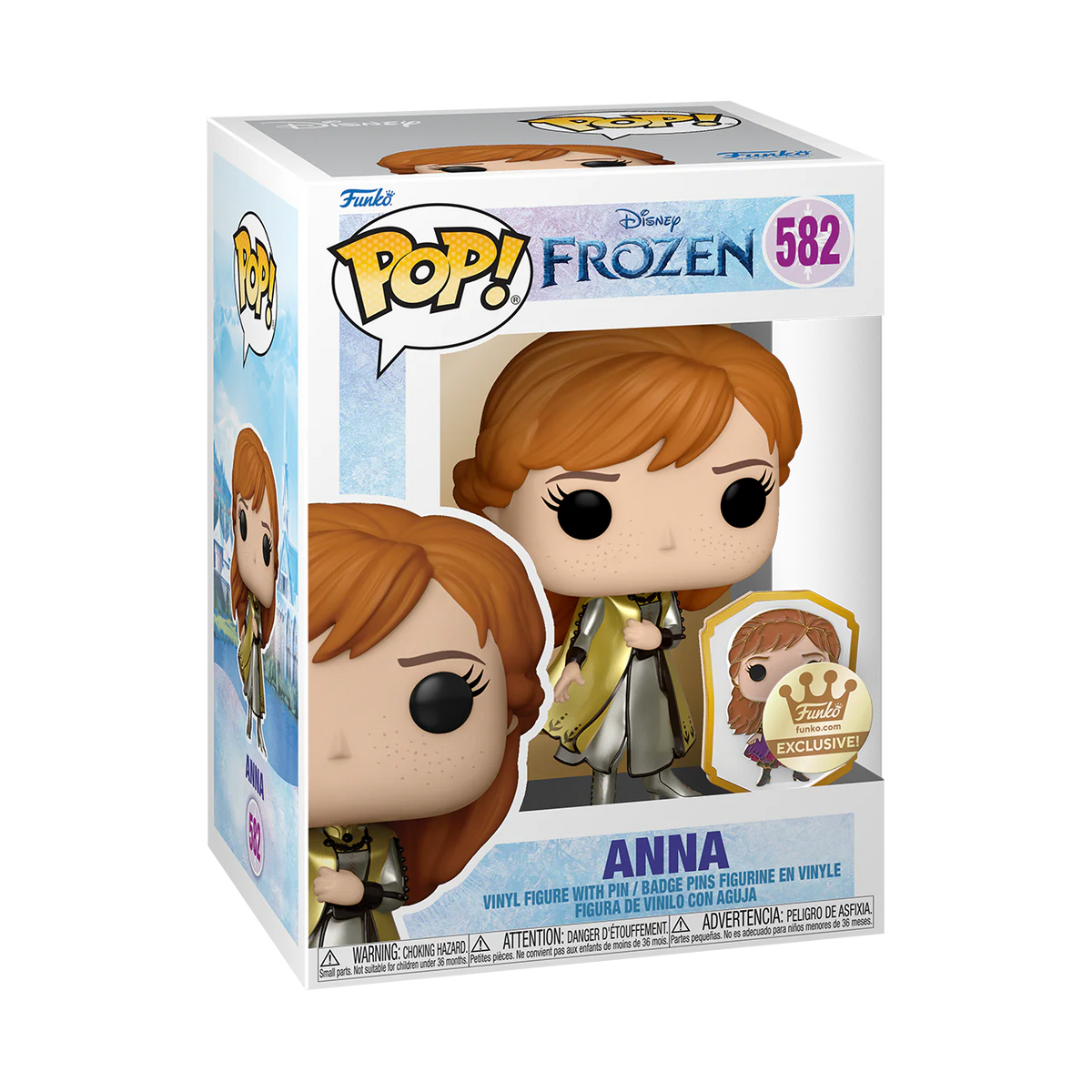 Funko Pop! Frozen: Anna (Exclusive) #582