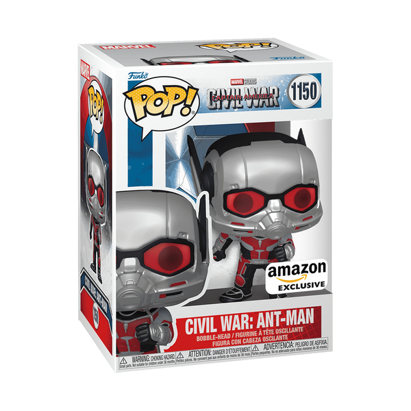 Funko Pop! Captain America Civil War: Ant-Man (Amazon Exclusive) #1150