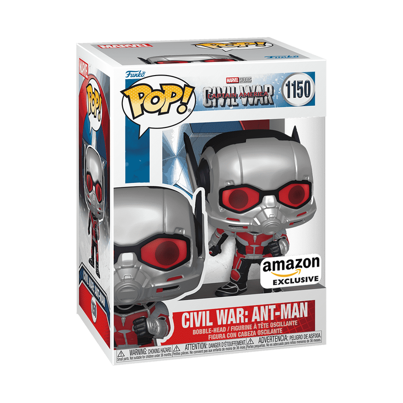 Funko Pop! Captain America Civil War: Ant-Man (Amazon Exclusive) #1150