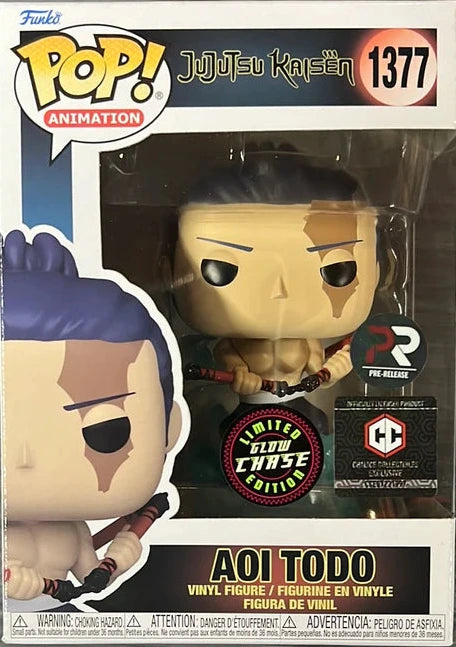 Funko Pop! Jujutsu Kaisen: Aoi Todo (Glow Chase) [Chalice Collectibles Exclusive / Pre-Release] #1377