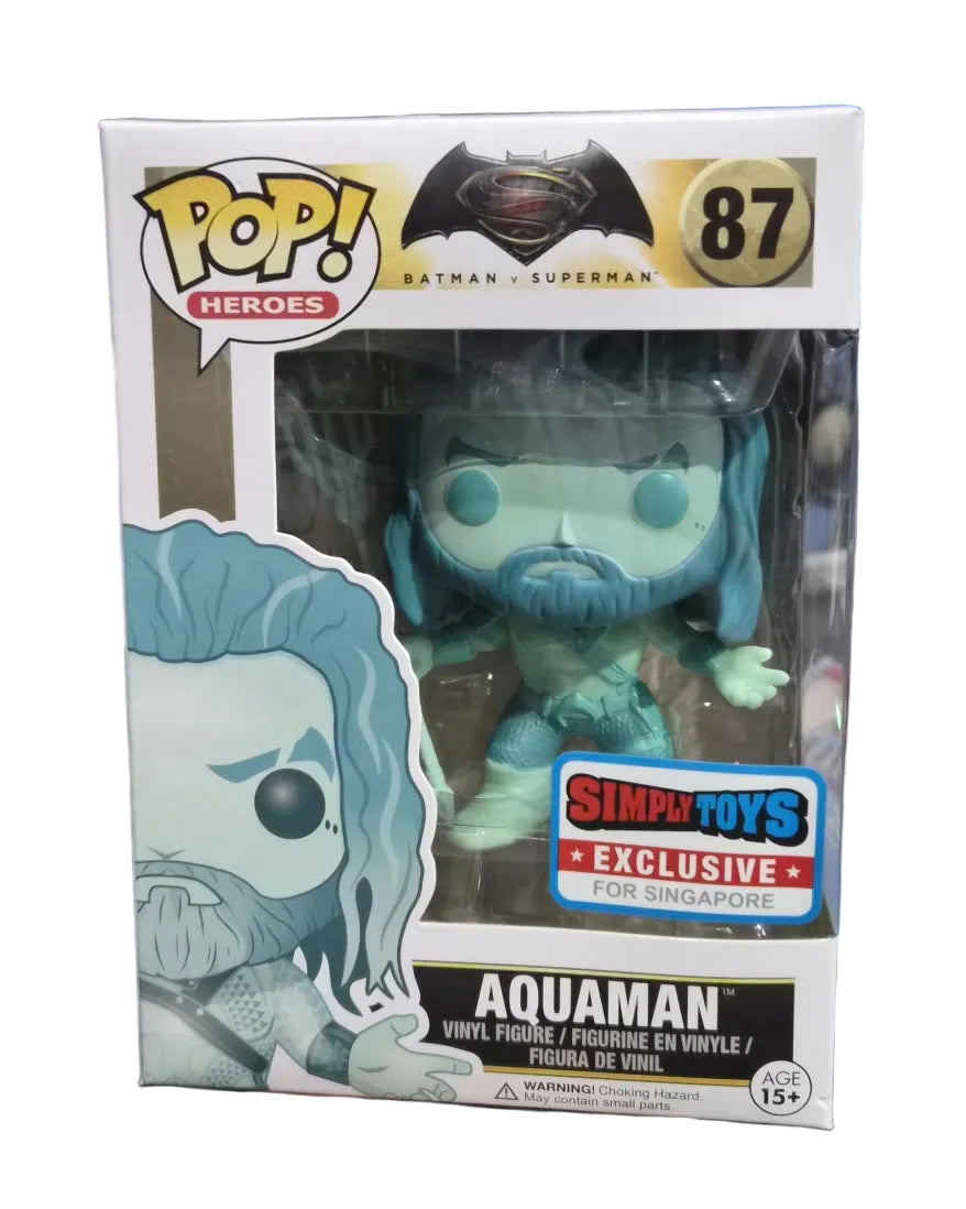 Funko Pop! Batman v Superman: Aquaman (Simply Toys Exclusive) #87