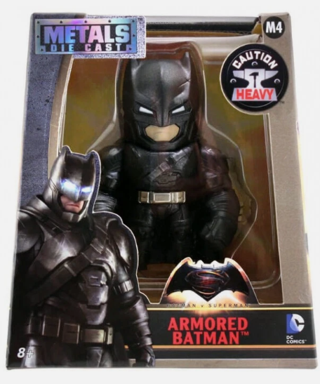 Jada Toys 4" Die Cast Metals M4 ARMORED BATMAN
