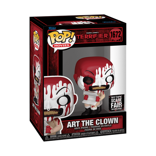 Funko Pop! Terrifier: Art the Clown (2024 HT Scare Fair) #1672