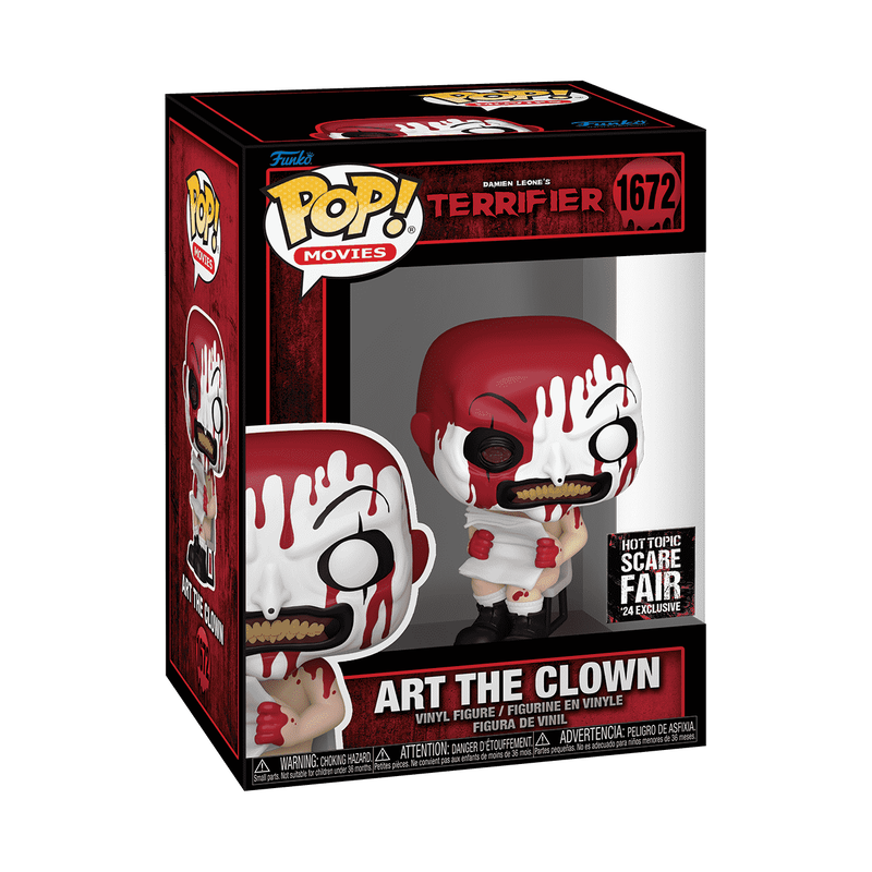 Funko Pop! Terrifier: Art the Clown (2024 HT Scare Fair) #1672