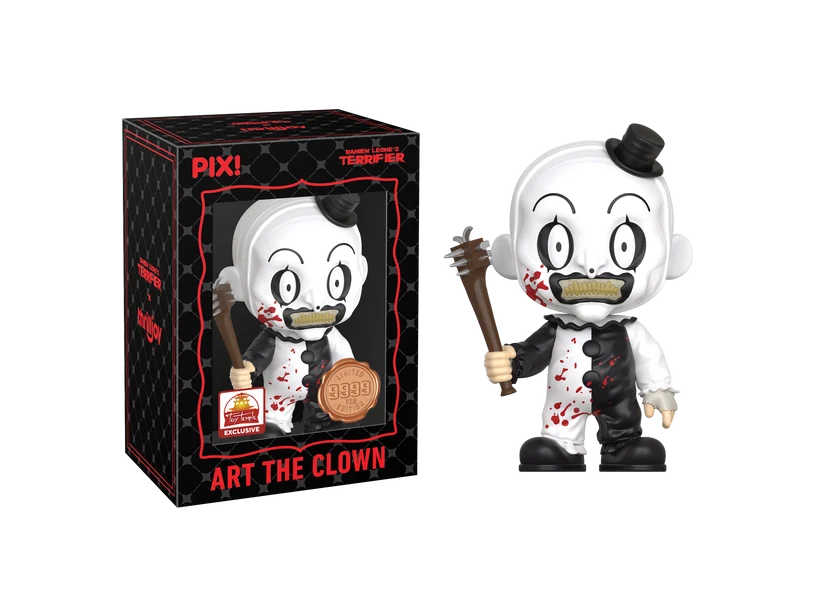 ThrillJoy PIX! Terrifier: Art the Clown (Spiked Bat) (Toy Temple Exclusive) (Limited Edition 9,999 Pieces)