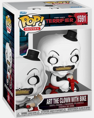 Terrifier Art the Clown with Bike Funko Pop! Vinyl Figure #1591