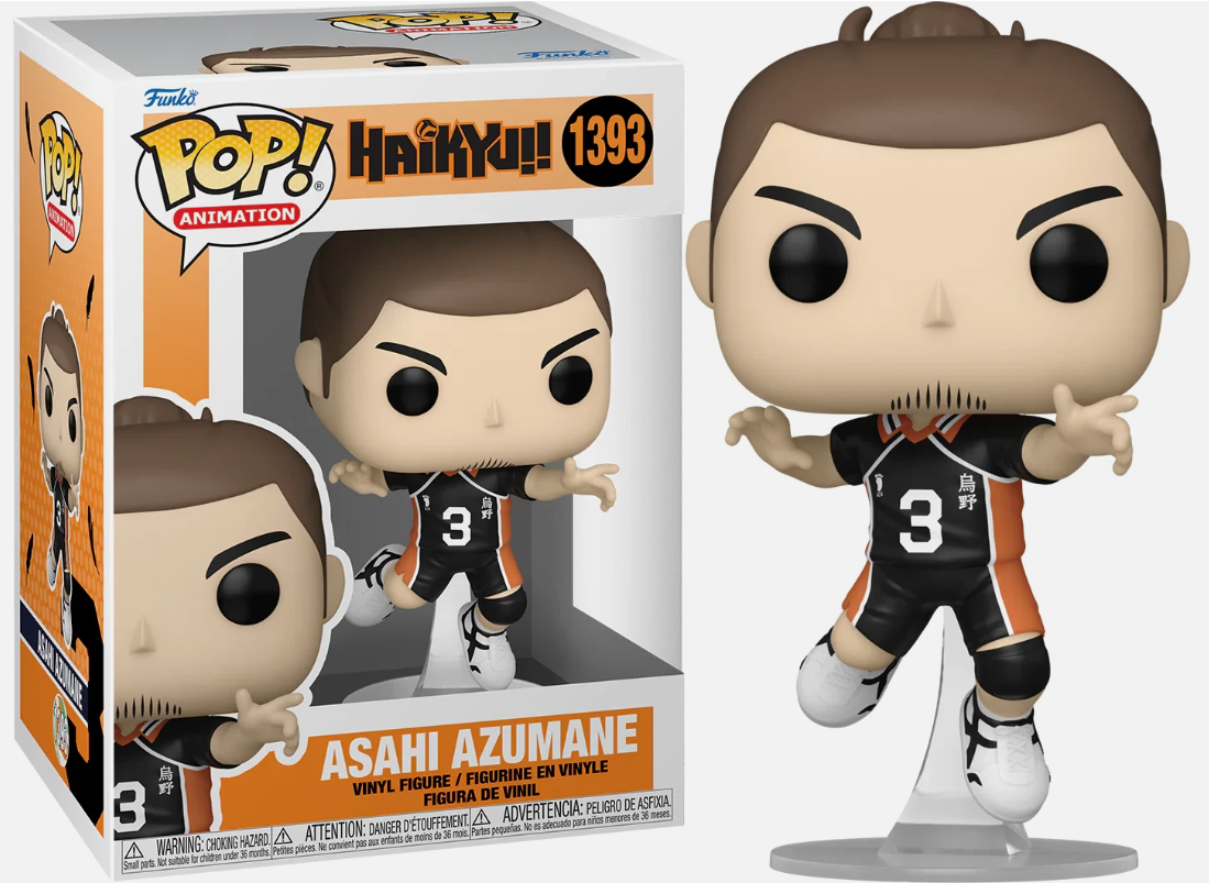 Funko Pop! Haikyu!!: Asahi Azumane #1393 with retail box