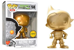 FUNKO POP VINYL ASIA - 2016 Comic Con Exclusive GOLD ASTRO BOY #58 - Limited Edition CHASE