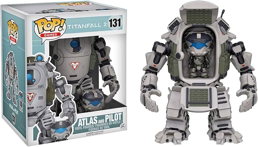 Funko Pop! Titanfall: Atlas and Pilot #131 (Light Sun Damage)