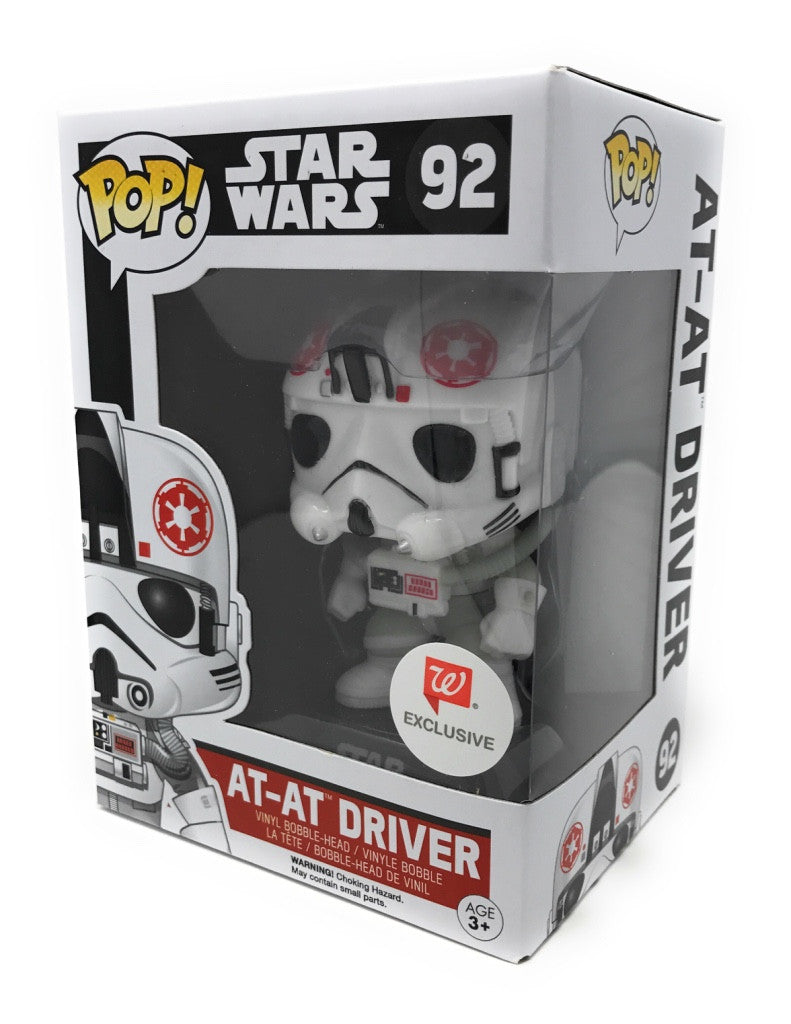 Funko Pop Star Wars AT-AT Driver 92 Walgreens Exclusive in box
