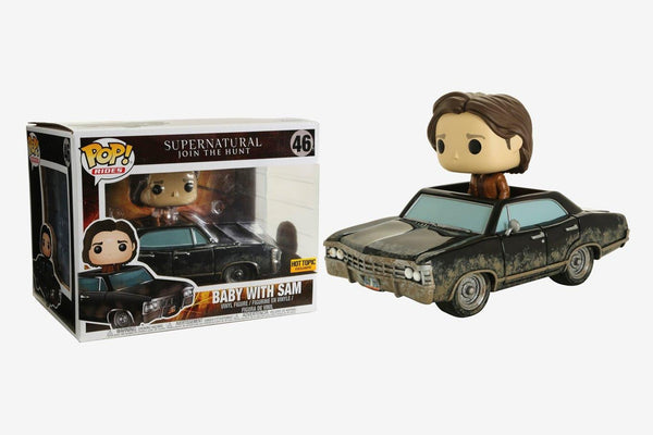 Funko Pop! Supernatural Join the Hunt: Baby with Sam (Hot Topic Exclusive) #46 (minor damage on top)