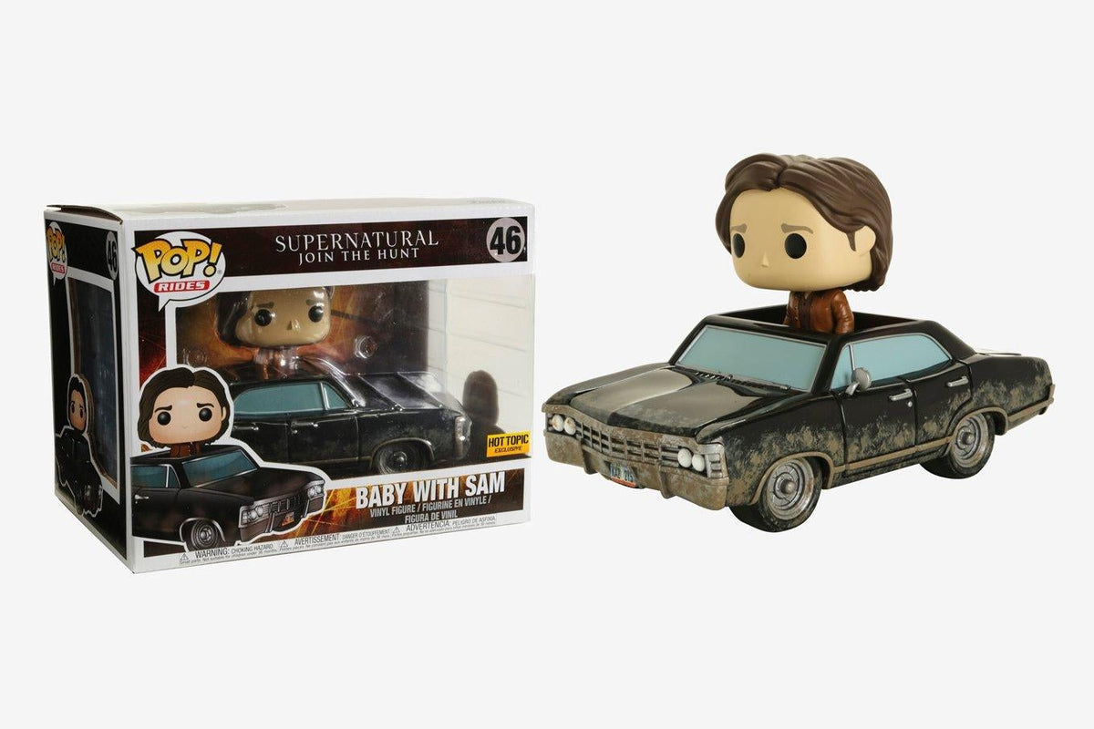 Funko Pop! Supernatural Join the Hunt: Baby with Sam (Hot Topic Exclusive) #46 (minor damage on top)