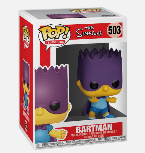 FUNKO POP The Simpsons Vinyl Figure: Bartman #503