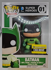 Funko Pop! Heroes Comics Batman (Green) #01 Entertainment Earth Exclusive