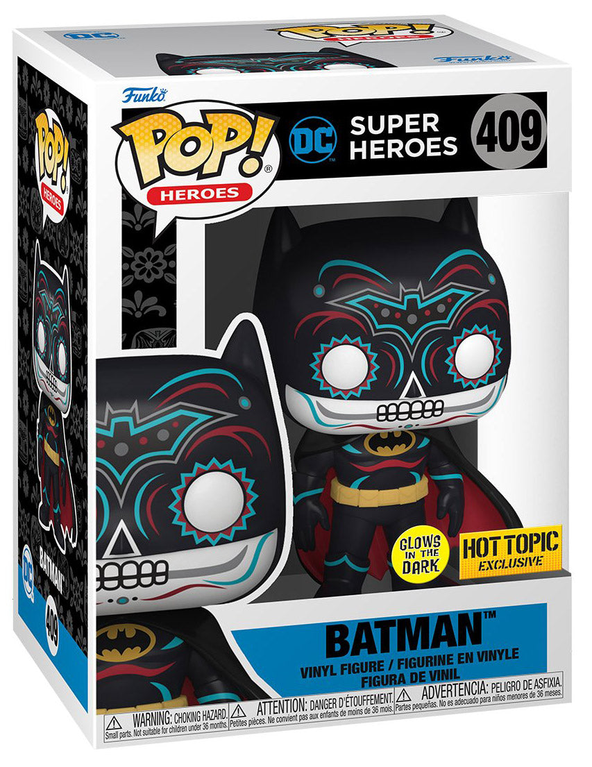 Funko Pop! Batman (Glows) [Hot Topic Exclusive] #409