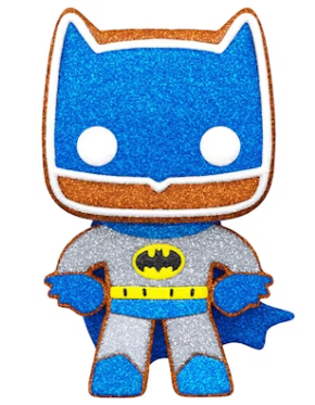 Funko Pop! Heroes DC Super Heroes Gingerbread Batman Diamond Collection Hot Topic Exclusive Figure #444