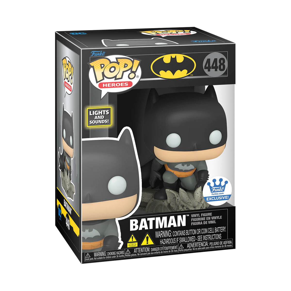 Funko Pop! Batman (Lights and Sounds!) [Exclusive] #448