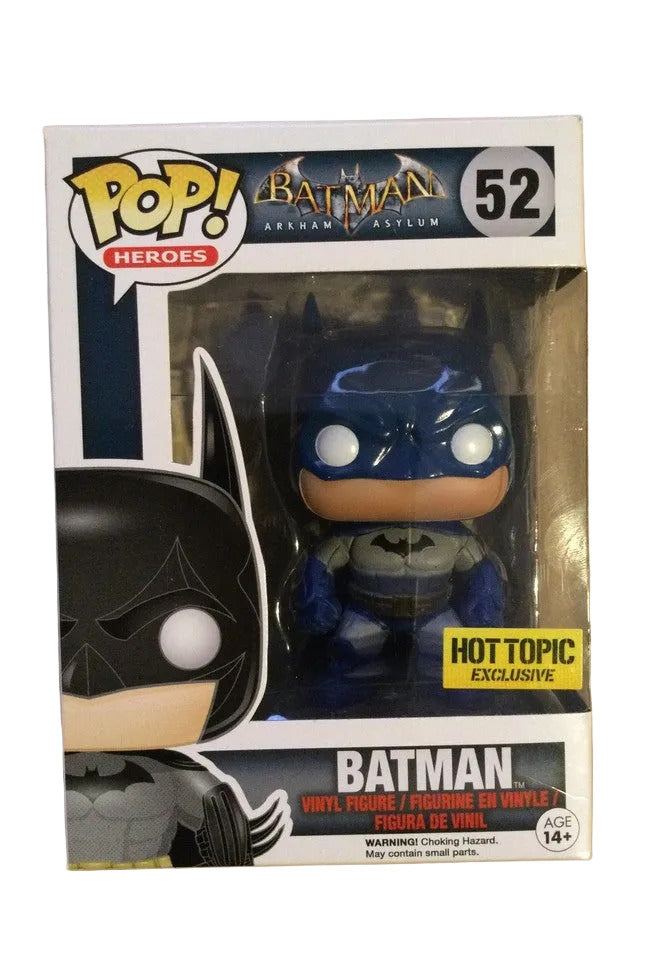 Funko Pop! Batman Arkham Asylum: Batman (Hot Topic Exclusive) #52