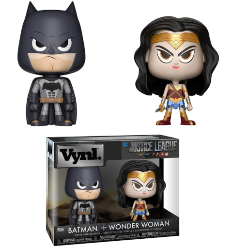 FUNKO VYLN TELEVISION: DC Comics - Wonder Woman & Batman 2PK