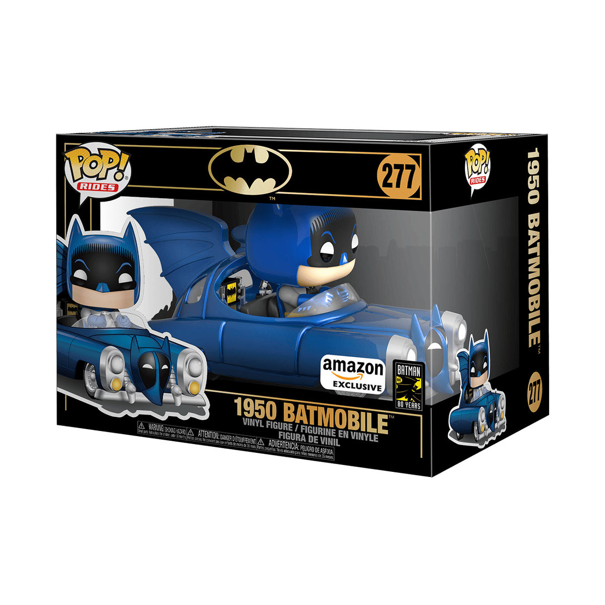 Funko Pop! 1950 Batmobile Blue (Amazon Exclusive) #277 (some box damage)