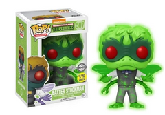 Funko POP! SDCC Comic-Con Exclusive Nickelodeon TMNT #507 Baxter Stockman (Glow)