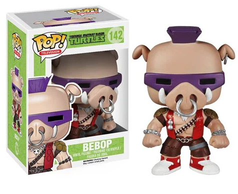 FUNKO POP! TELEVISION: TEENAGE MUTANT NINJA TURTLES [TMNT] - BEBOP #142