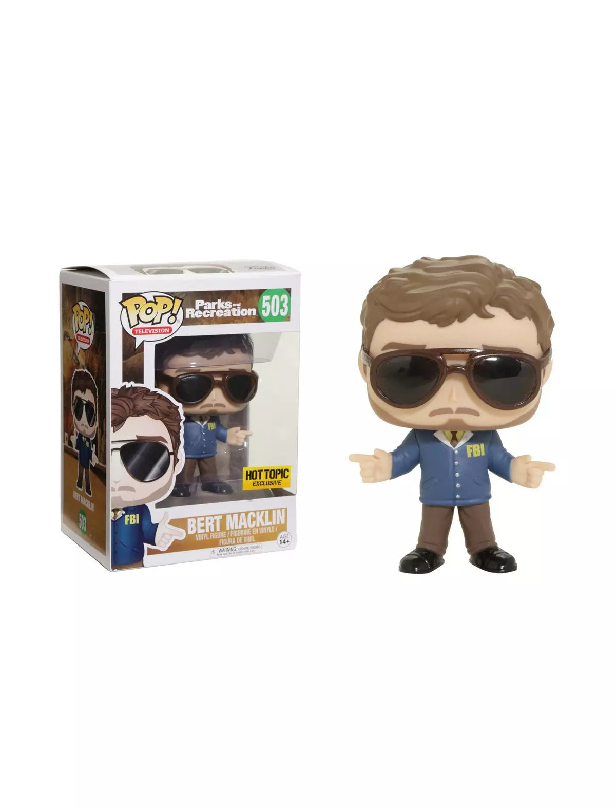 Funko Pop! Bert Macklin (Hot Topic Exclusive) #503