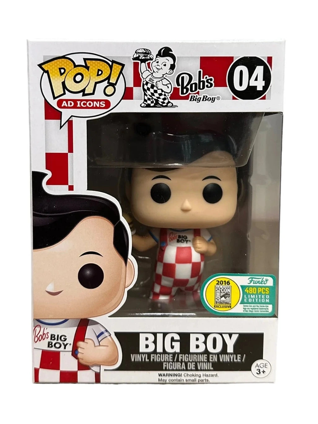 Funko Pop! Big Boy (2016 SDCC - 480 PCS Limited Edition) #04
