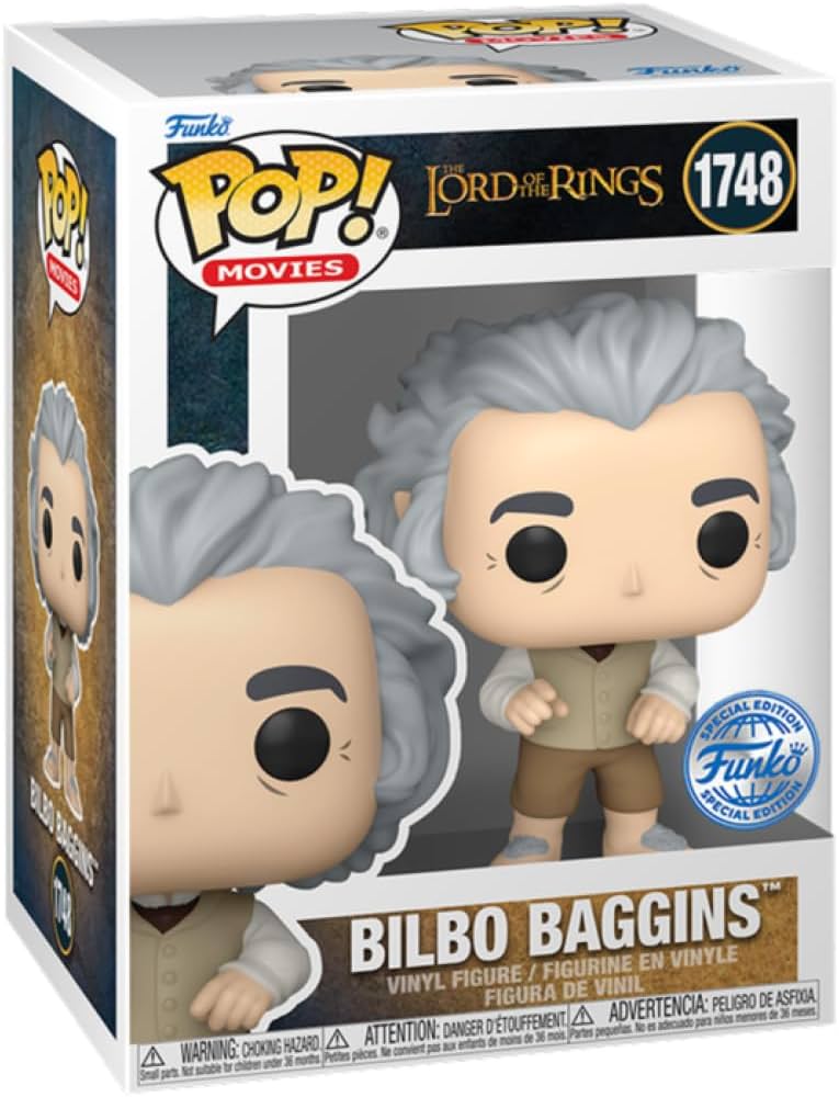 Funko Pop! The Lord of the Rings: Bilbo Baggins (Special Edition) #1748