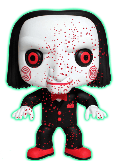 Funko Pop! Billy (Glow in the Dark, Bloody, Saw) 52 – 2014 SDCC Exclusive