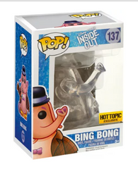 Funko pop! [Disney] / Inside Out  #137 Bing Bong - Clear Hot Topic
