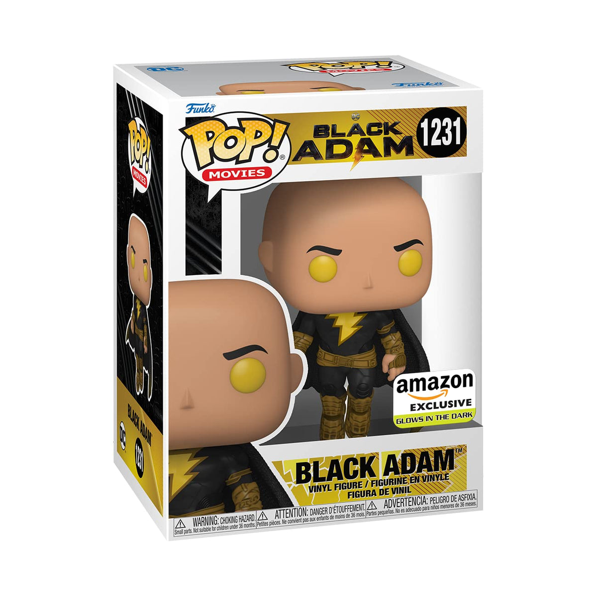 Funko Pop! Black Adam (Amazon Exclusive - Glows) #1231
