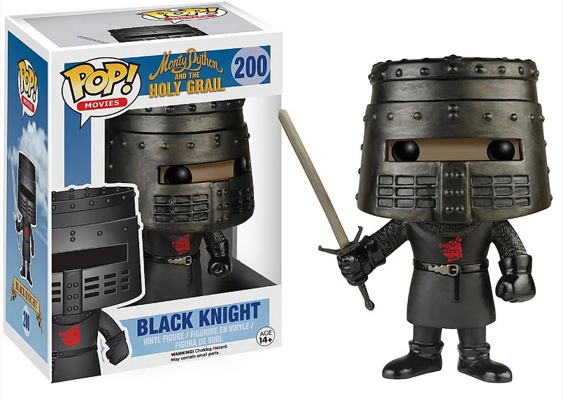 Funko Monty Python Holy Grail Black Knight #200 Pop!