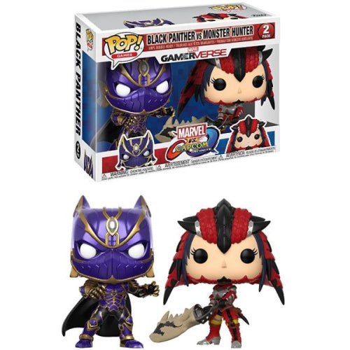 Funko Pop! Black Panther vs Monster Hunter (2-Pack)
