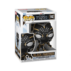 Funko Pop! Black Panther Wakanda Forever: Black Panther #1102 boxed product image