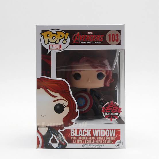 Funko Pop! Avengers: Age of Ultron: Black Widow (EB Games Exclusive) #103