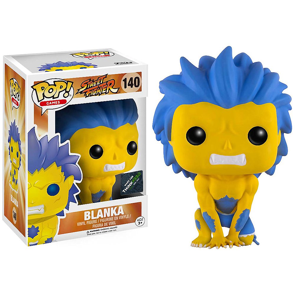 Funko Pop! Street Fighter: Blanka (Think Geek Exclusive) #140