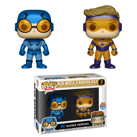 Funko Pop! Blue Beetle & Booster Gold (PX Exclusive) [2-Pack]
