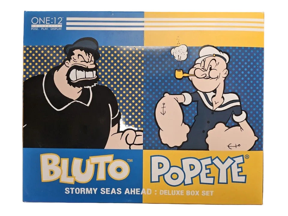 Mezco Toyz: Bluto Popeye Stormy seas ahead: Deluxe set (sealed)