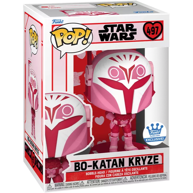 Funko Pop! Star Wars: Bo-Katan Kryze (Valentine's) (Funko Exclusive) #497