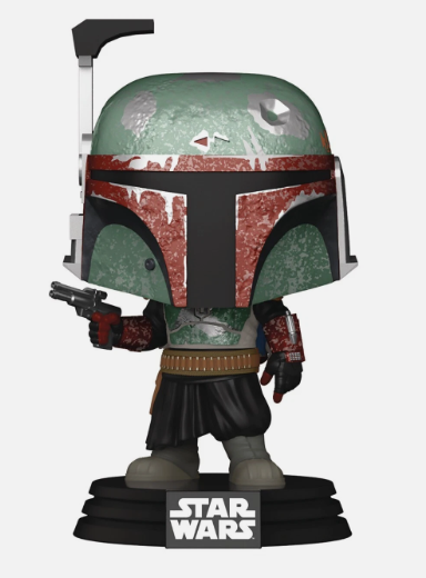 Pop! & Tees The Mandalorian Boba Fett Extra Large Shirt, Vinyl Figure Funko