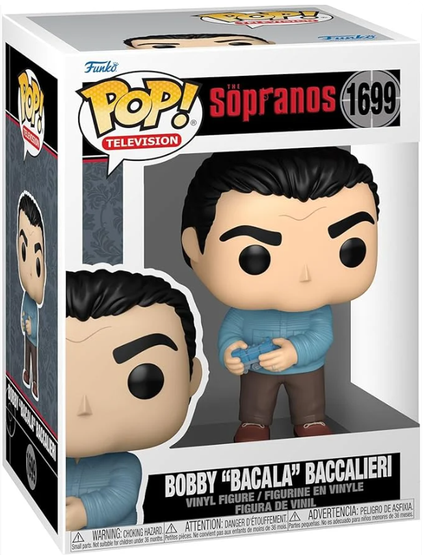 THE SOPRANOS  # 1699  -  POP! VINYL FIGURE OF BOBBY "BACALA" BACCALIERI