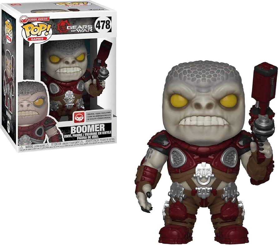 Funko Pop! Gears of War: Boomer #478 (shelf wear)