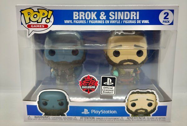 Funko Pop! Brok & Sindri (EB Exclusive) [2-Pack]